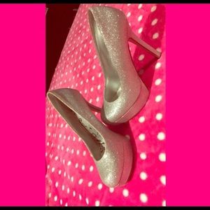 Sparkly high heels